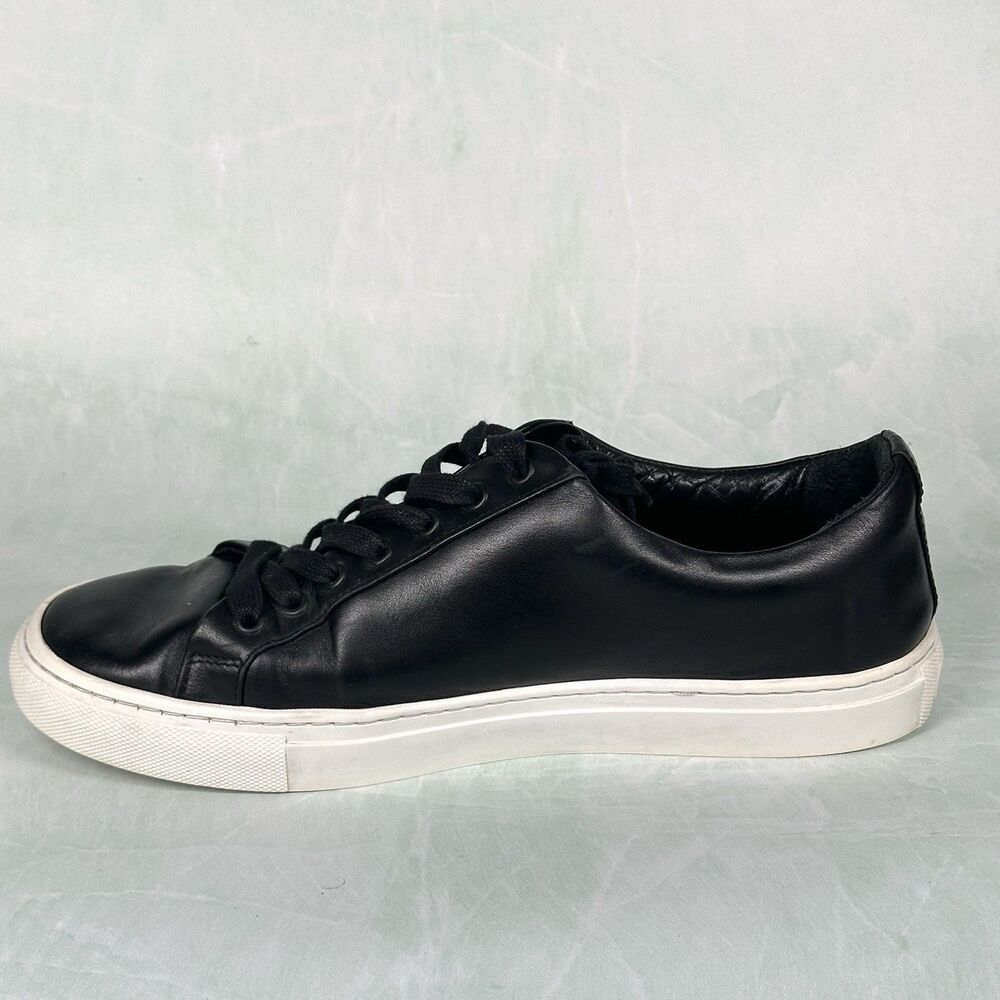 Thursday Shoes Everyday Leather Premium Low Top Sneakers Men's Size 10.5 Black - Picture 9 of 16